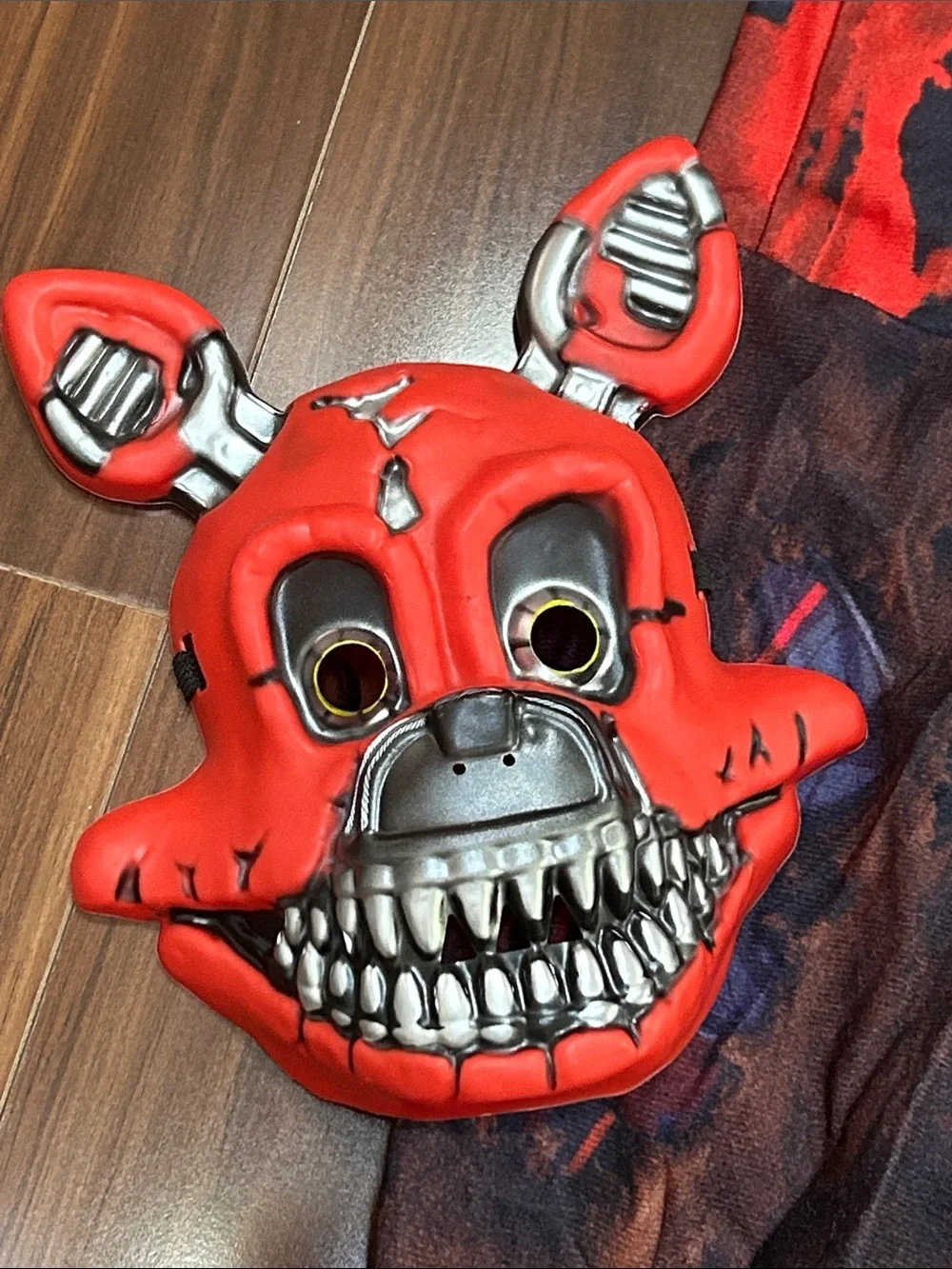 Large 10/12 kids Five nights at Freddy’s Nightmare foxy costume